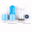 Travel Pet Water Bottle with Food Cap