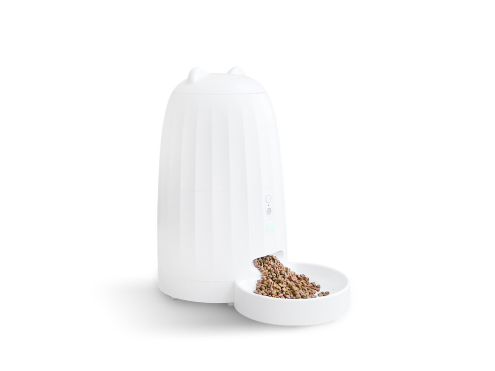 Distributeur intelligent de nourriture pour animaux avec musique - 4L
